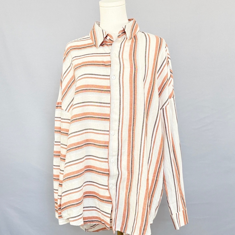 Classic Collar Neckline Relaxed Effortlessly Stylish Button Down Shirt